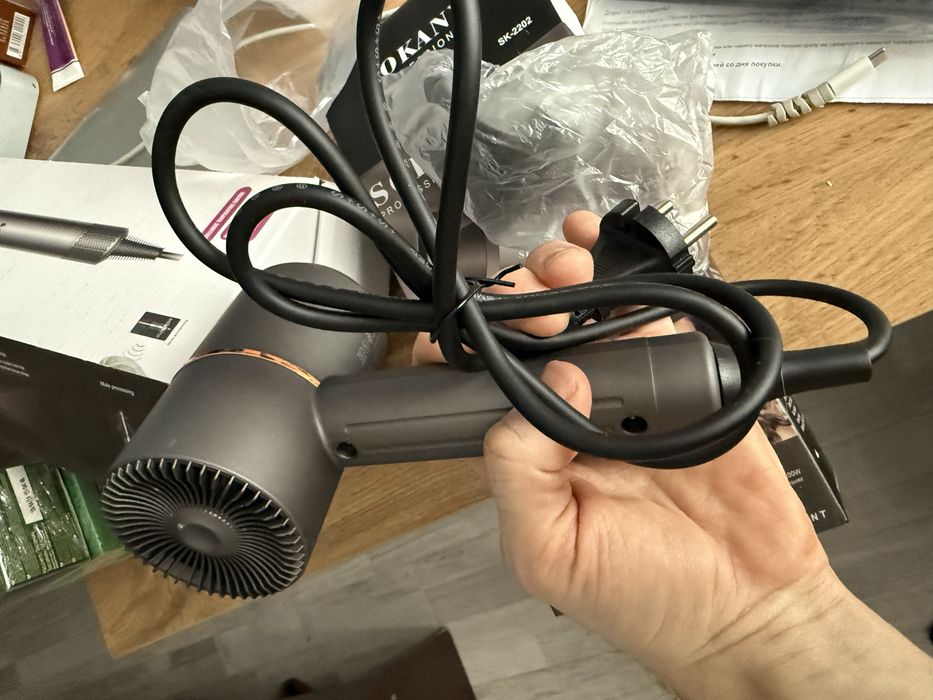 Новый фен Sokany с насадками