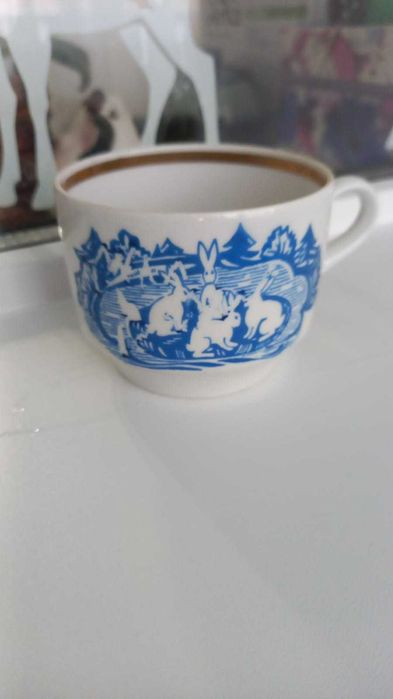 Винтажная чашка СССР. Вербилки.