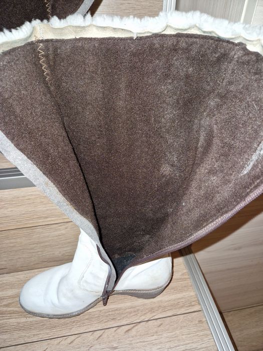 Топли ботуши естестева кожа