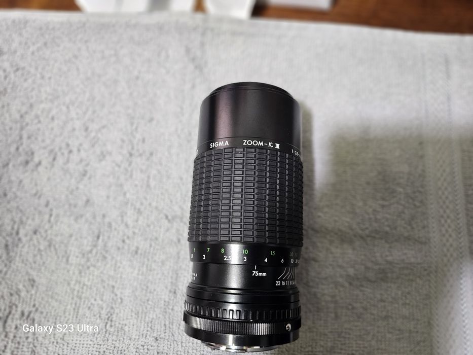 Продавам: Класически Телеобектив Sigma Zoom-K III 75-210mm f/3.5-4