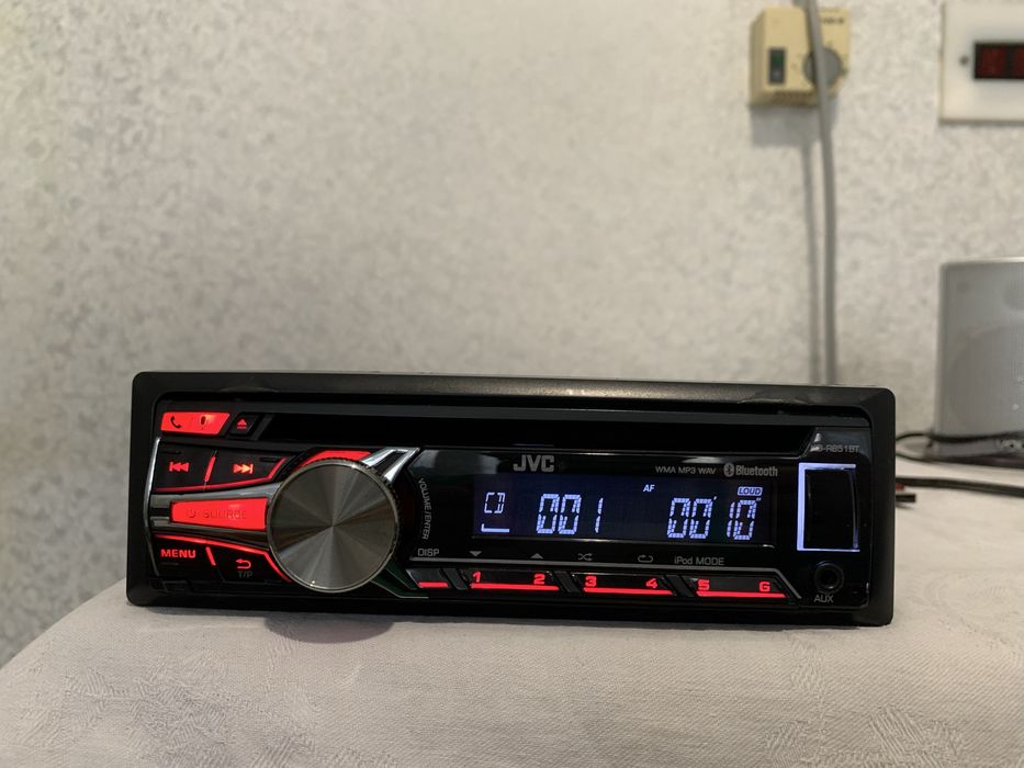 Авто Cd JVC Bluetooth