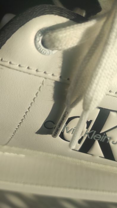 Мъжки кецове Calvin Klein Jeans  номер 44  от естествена кожa