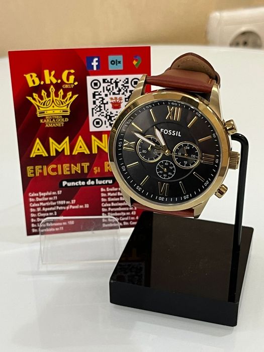 Fossil BQ2261 Amanet BKG