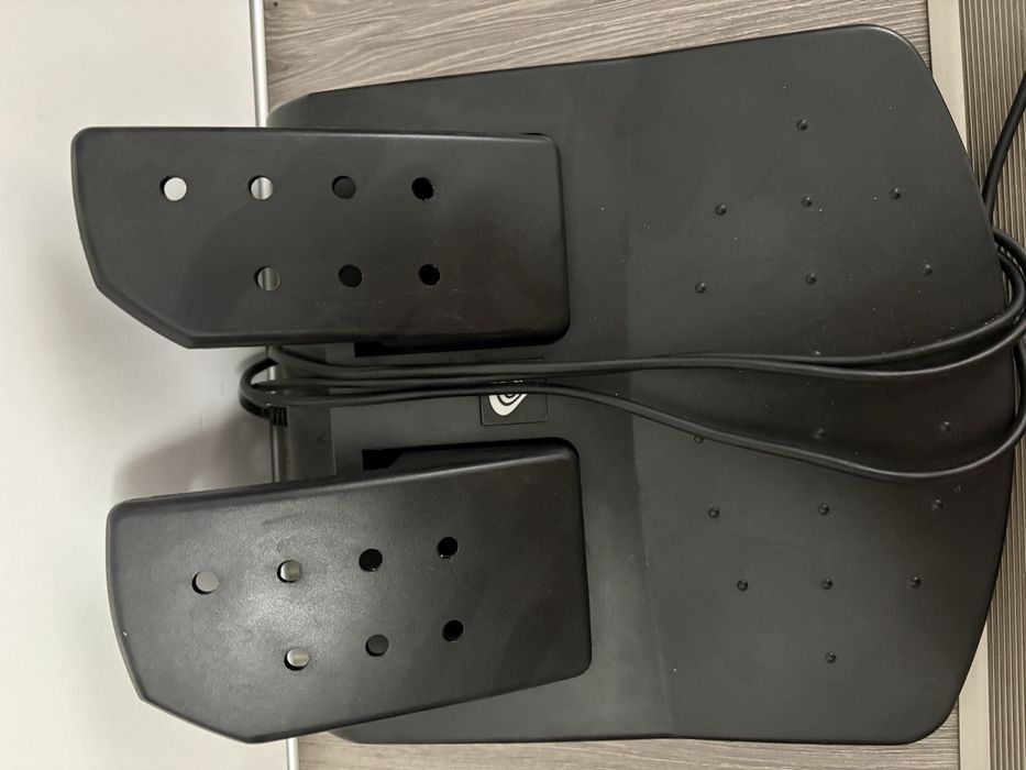 Volan gaming, Genesis Seaborg 350 Racing, PC/Consola, Negru/Albastru