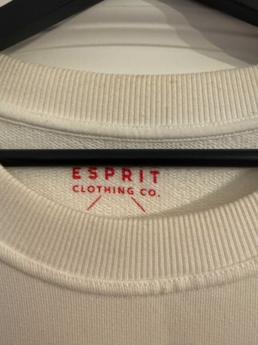 Bluza alba ESPRIT regular fit