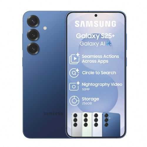 НОВ! Samsung Galaxy S25 Plus 5G 256GB Mint / Ice Blue / Silver / Navy