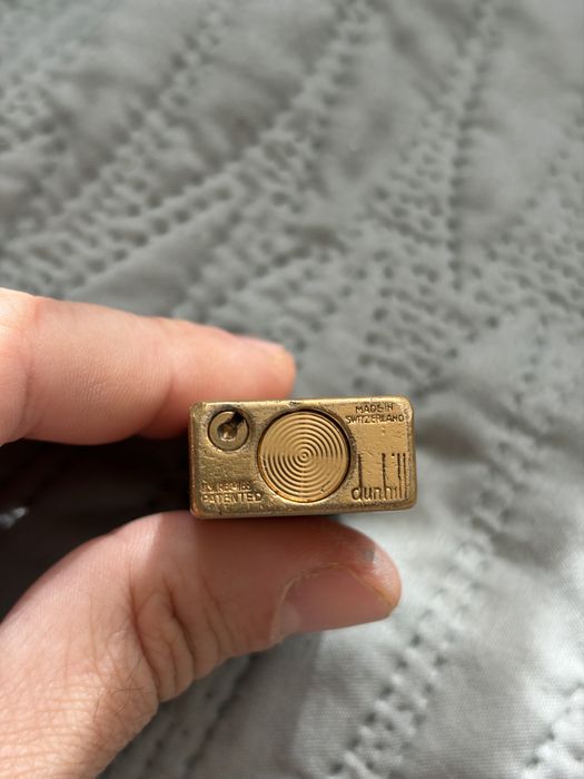 Bricheta Dunhill rollgas gold plated