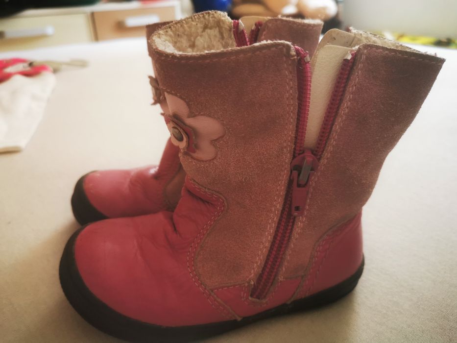 Детски кожени ботушки