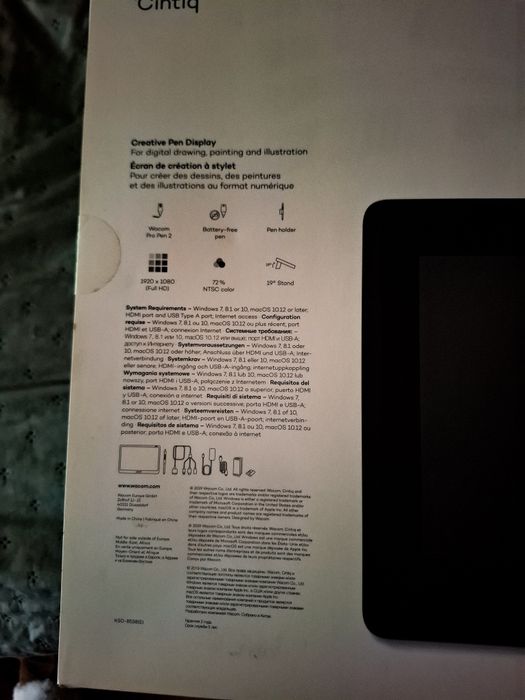 Tabletă Wacom Cintiq 16