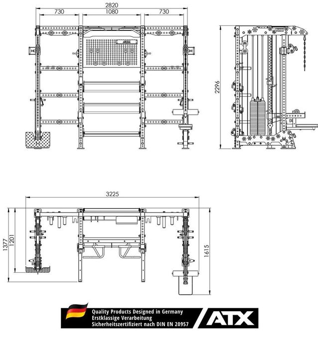 Фитнес Станция / Кросоувър / Скрипец / Комбиниран Уред с Тежести