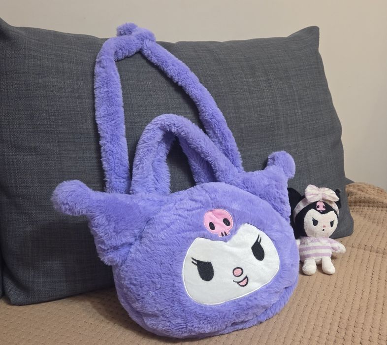 Jucarii copii - geanta si breloc Kuromi