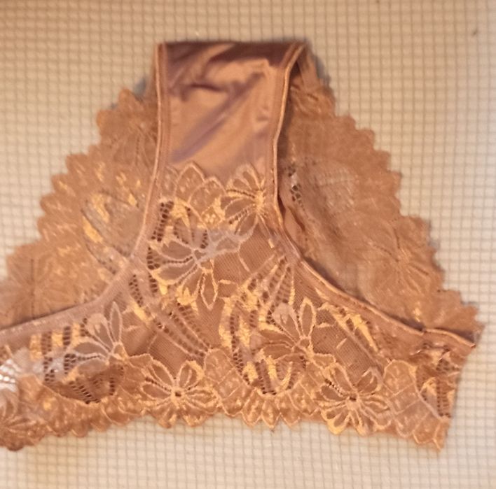 Set trei chiloți dama cu dantela florala M