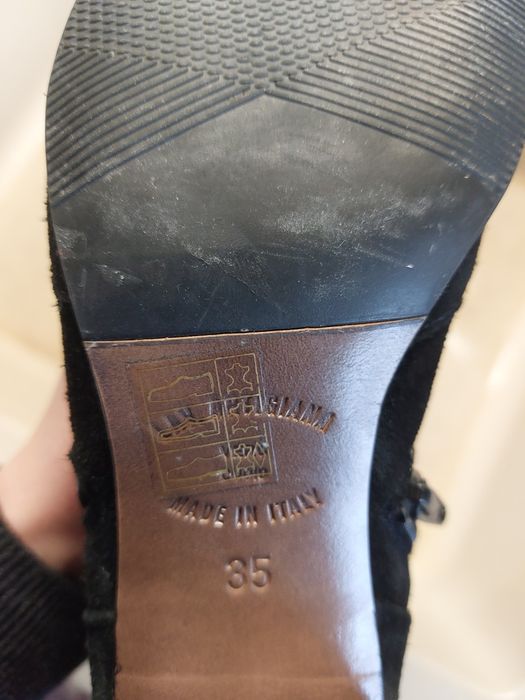 Боти Tosi Vanino, номер 35, естествен велур.