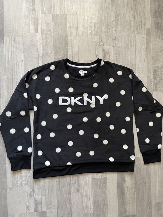 DKNY / дамска плюшена блуза M