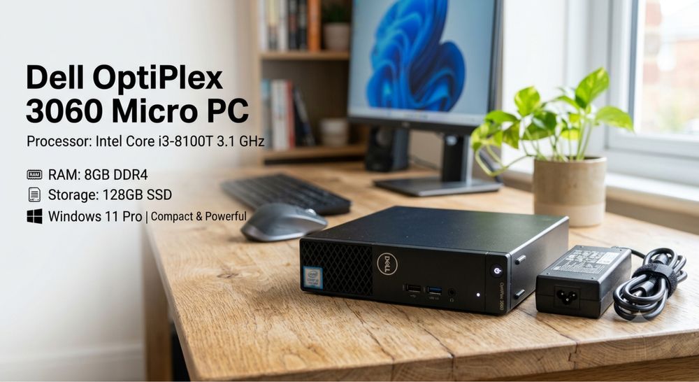 Мини Пк Dell OptiPlex I3 8100T