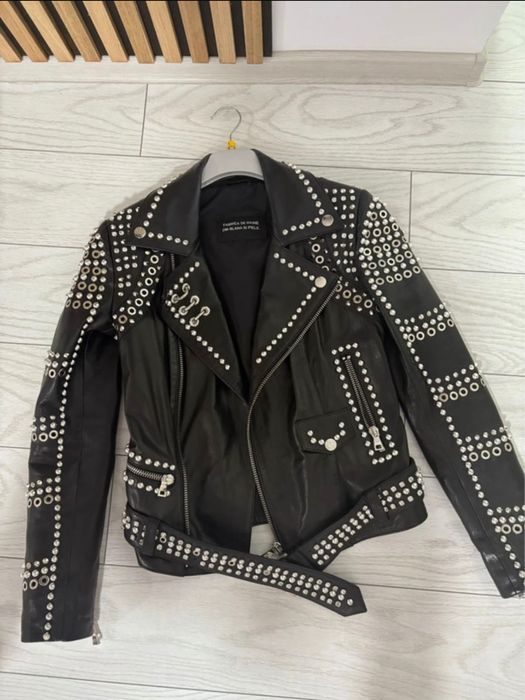 Jachetă  piele naturala