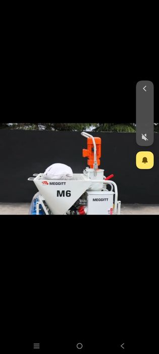 Продаётся штукатурная станция Meggitt M6