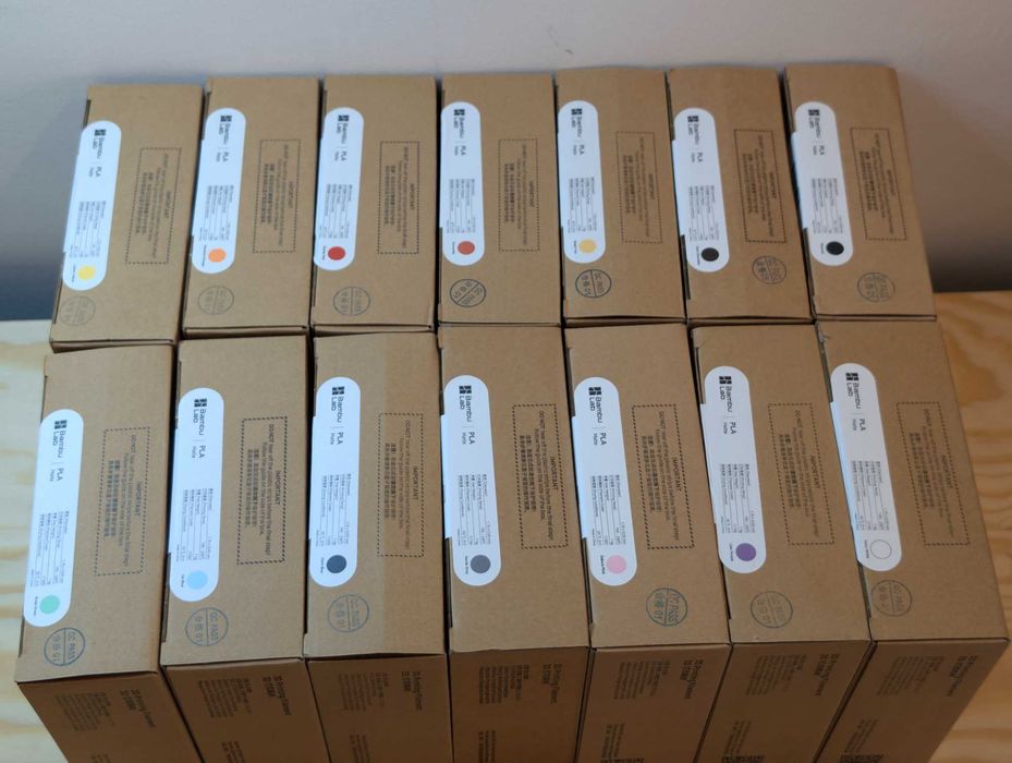 Filament Bambu Lab - refill PLA Matte Basic sau PETG
