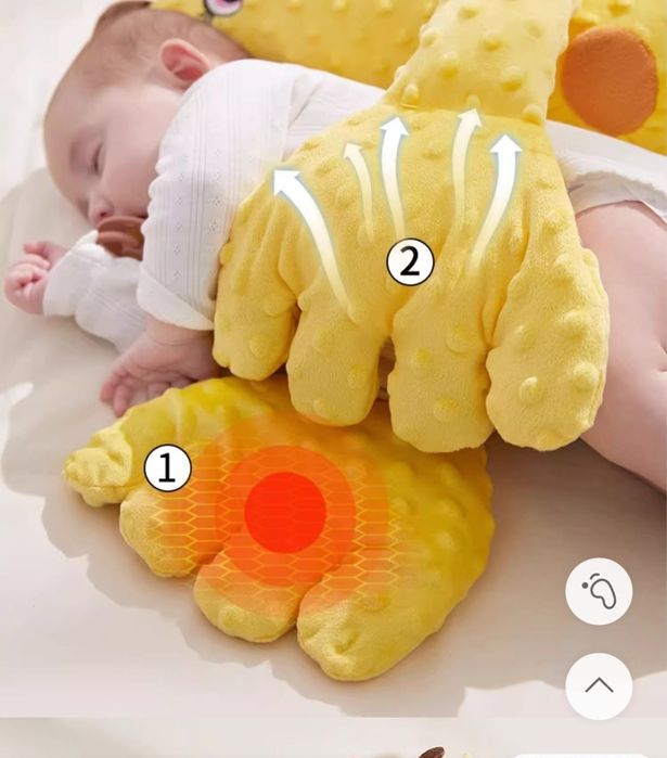 Мягкая игрушка для малышей с похлопыванием