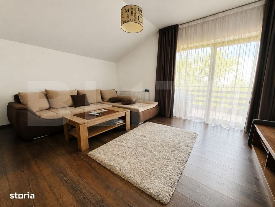 Apartament 2 camere, 48 mp, balcon panoramic, parcare inclusa, zona No