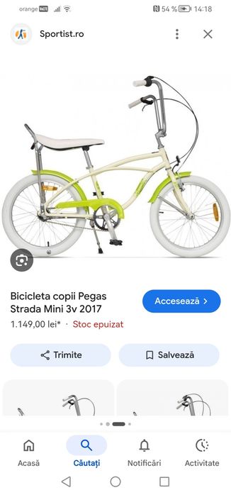 Vând pega strada