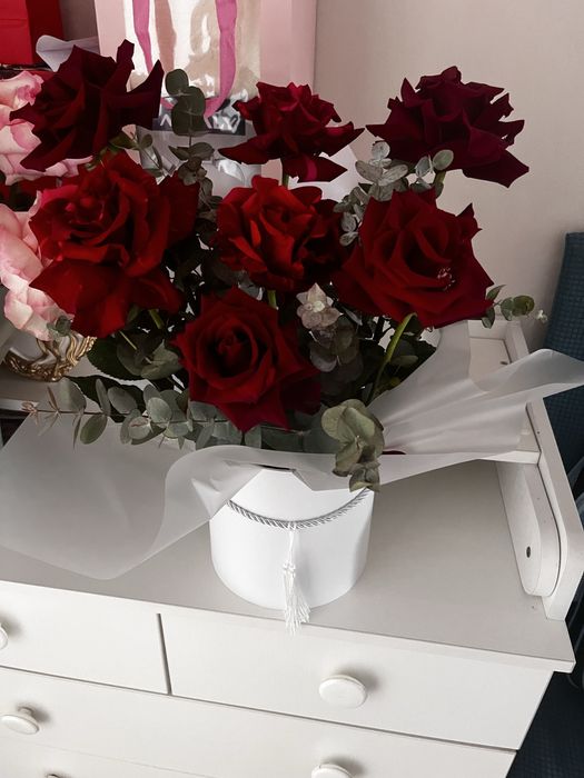 Цветы свежие француский розы