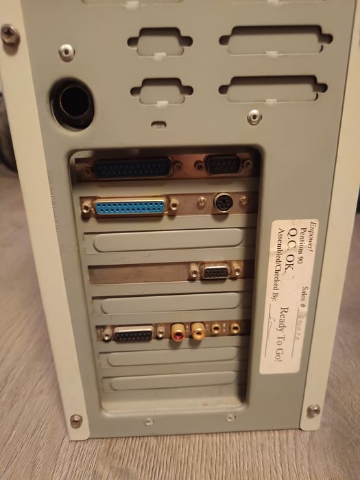 Pc vintage Intel MMX