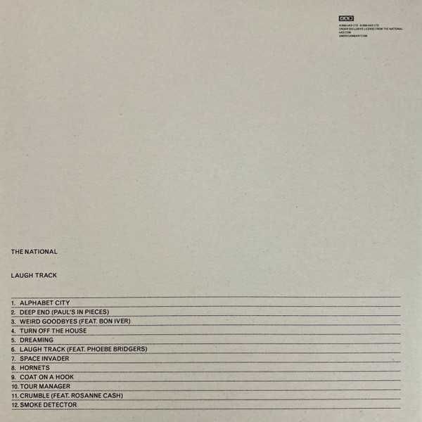 Album The National - " Laugh Track " dublu vinil ( 2024 )