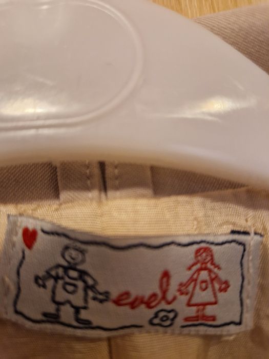 Costum Evel pentru fetite marime 122 sacou și fusta