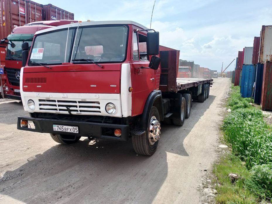 Камаз шаланда плащатка