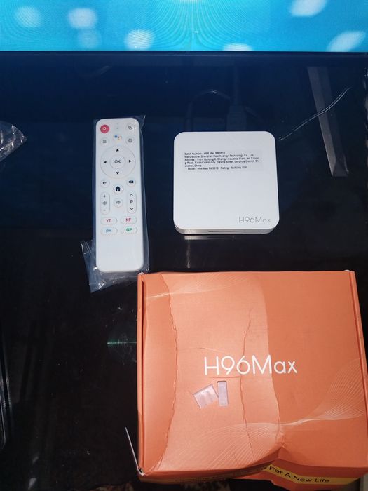 Продам Tv android  приставку новая H 96 MAX 2/16