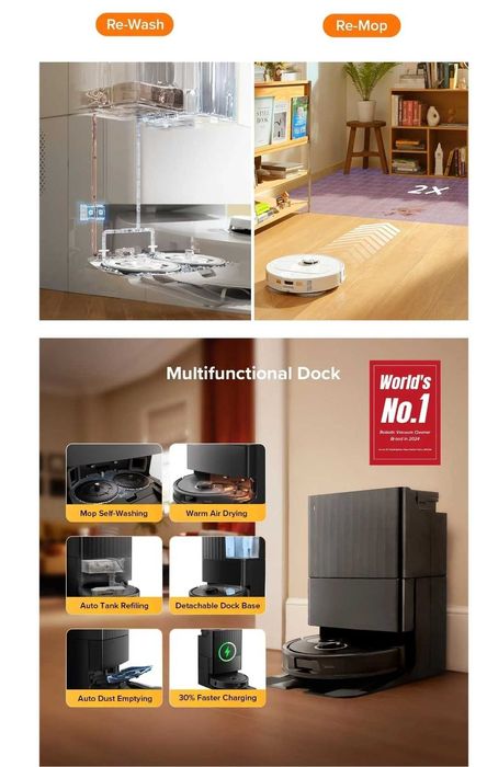 Прахосмукачка робот Roborock Q Revo Pro