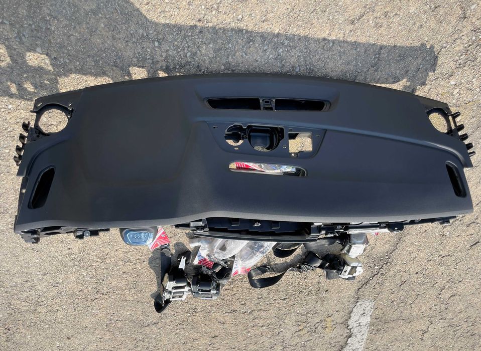 Audi Q7 4m Q8 plansa bord kit airbag volan pasager cortina set centuri