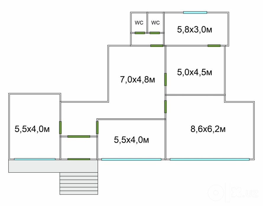 Chilonzor Novza metro 230 m2  ofes ijaraga beriladi