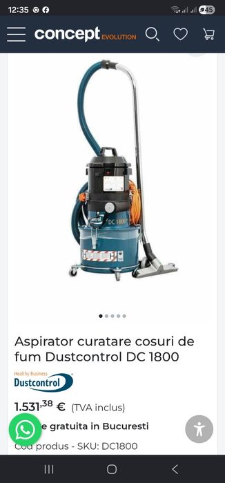 Aspirator industrial Dustcontrol