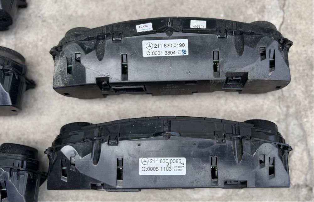 Управление на климатроник / климатик за Мерцедес Е класа и CLS