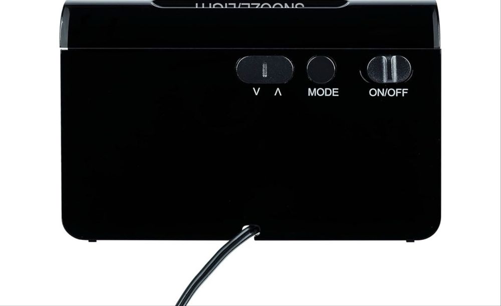 Ceas deșteptător digital radiocomandat TFA Dostmann ICON