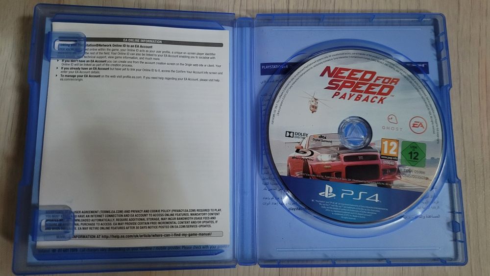Need for speed диск пс 4