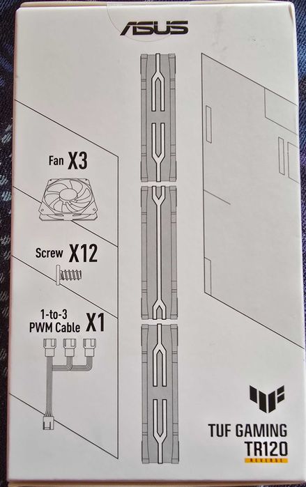 Kit 3xCooler ASUS TUF Gaming TR120 Sigilat!