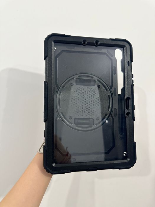 Husa tableta heavy-duty 3 straturi , compatibila iPad/Samsung Tab