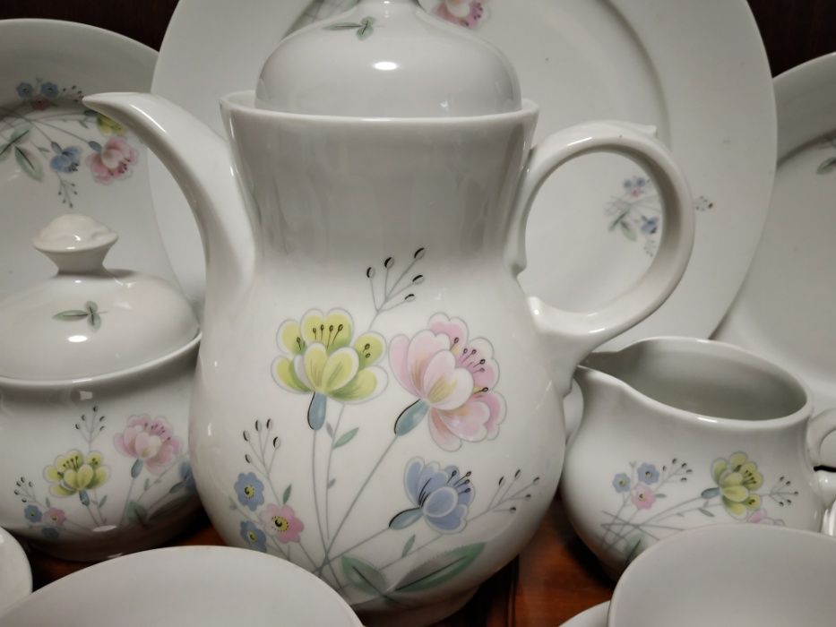 Чайный сервиз на 6 персон "SEP" ГДР.