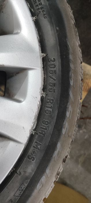 Оригинални Джанти BMW 16ки с зимни гуми