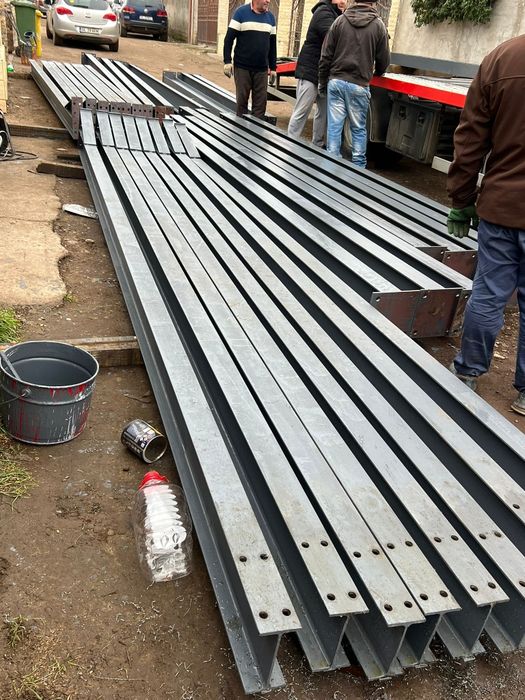 Vând hala metalica 10 m x20 m x5