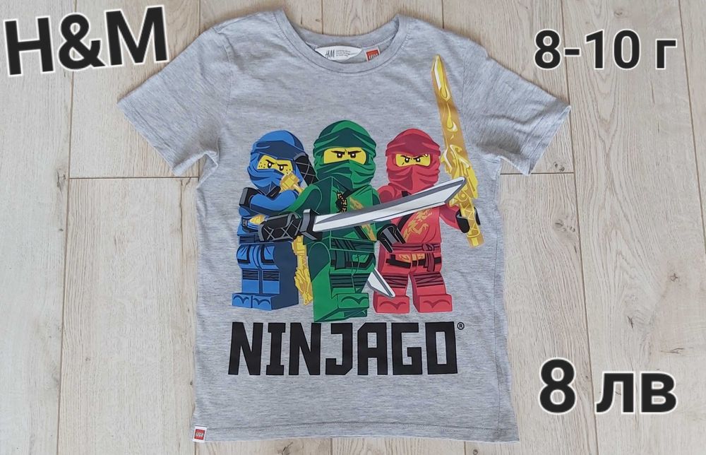H&M Детски тениски 6-8 г,8-10 г,10-12 г