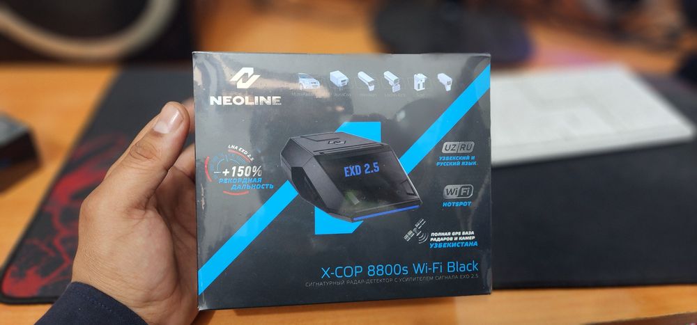 Neoline Xcop 8800s wifi black o'dari radar antradar dostafka web 24/7