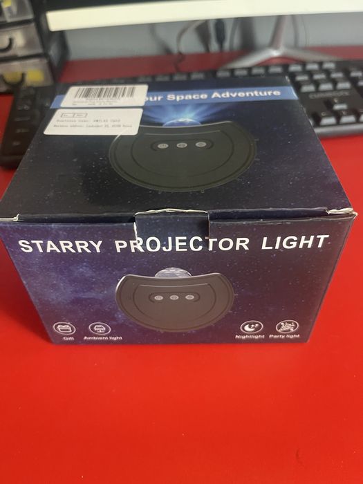 Proiector LED Galaxy / Ocean Wave – cu telecomandă