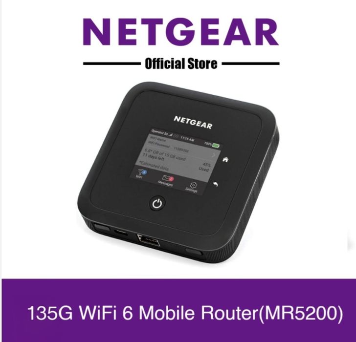 Netgear Nighthawk MR5100 5g Mobile Router Wi-Fi 6