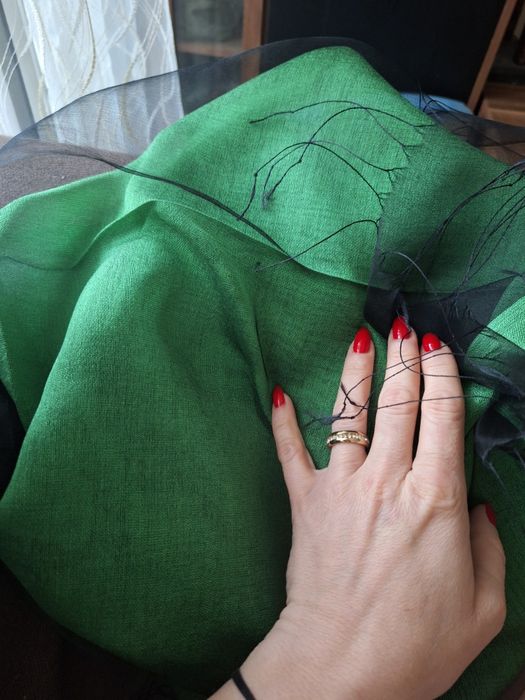 Шал от сурова коприна