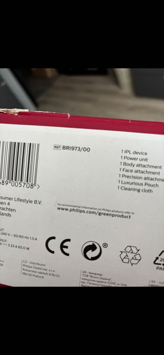 Фотоепилатор philips BRI 973/00