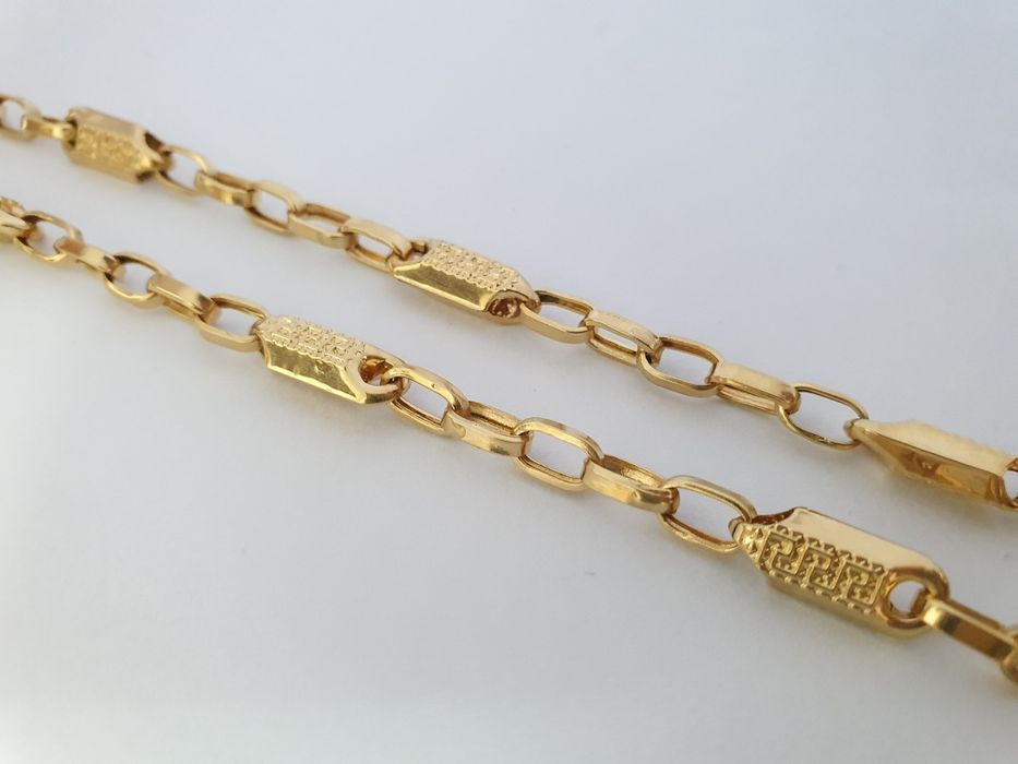 Lanț bărbătesc din aur de 14K – aprox. 58 cm – 9,87 g